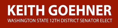 Keith Goehner | 12th District Senator Elect  Logo